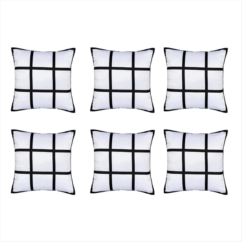 ABNH 6Pcs Sublimation Blank Pa - огляд і ціна Pillow Cover Sublimation