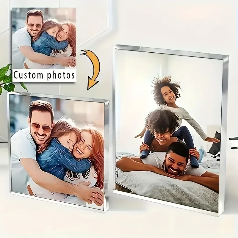 Personalized Acrylic Photo Blo - огляд і ціна Photo Acrylic Block