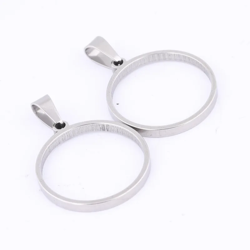 10pcs 25mm Round Open Bezel Ch - огляд і ціна Metal Photo Panel