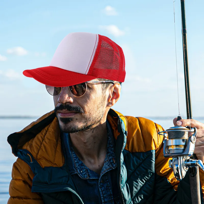 5Pcs Blank Mesh Baseball Caps  - огляд і ціна Hat Sublimation Blank