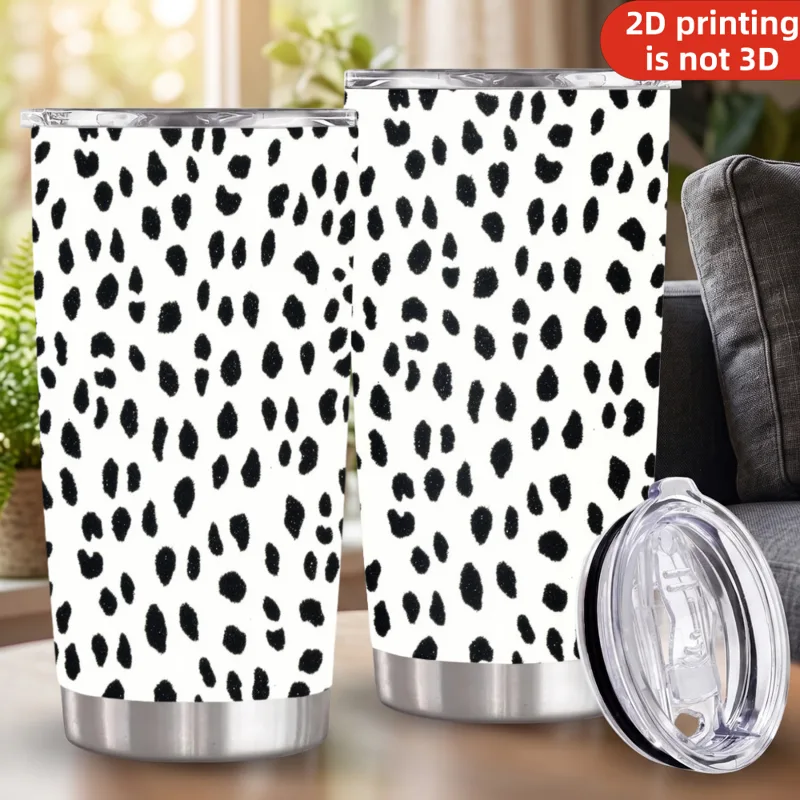 20oz Dalmatian Spot Printed St - огляд і ціна Tumbler 20Oz White