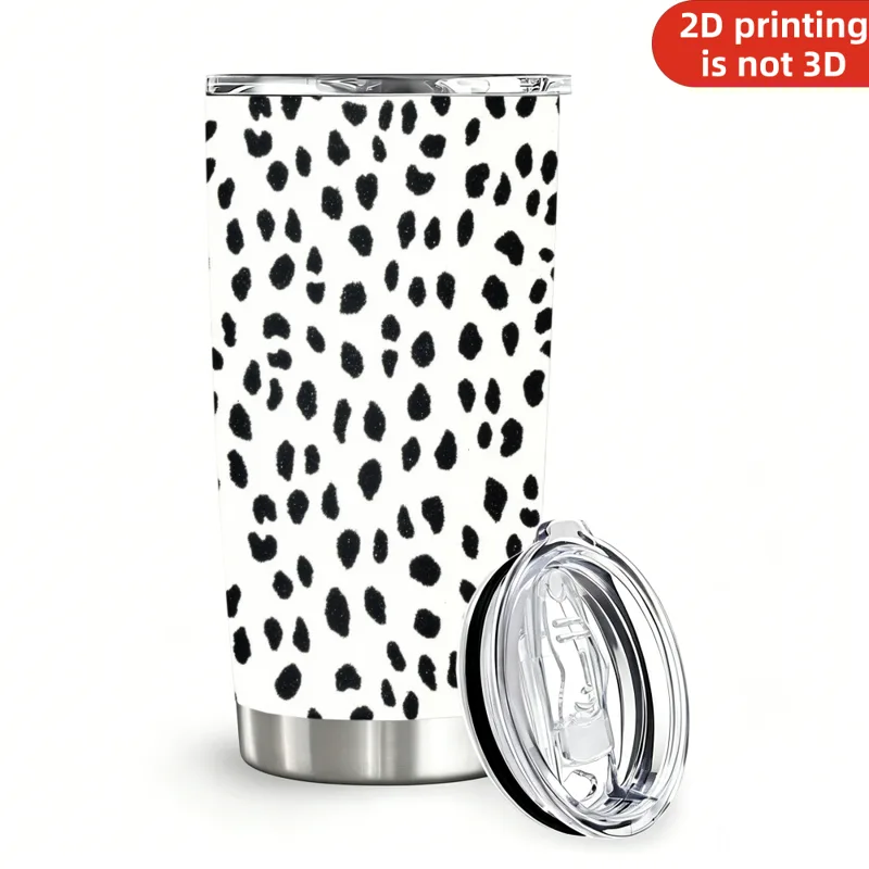 20oz Dalmatian Spot Printed St - огляд і ціна Tumbler 20Oz White