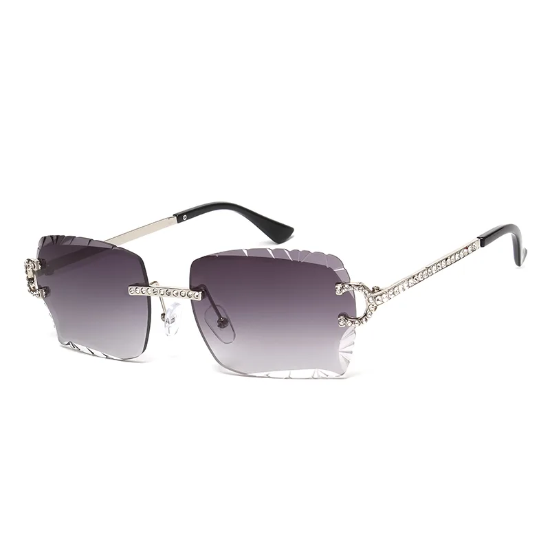 Fashion Rimless Square Sunglas - огляд і ціна Metal Photo Panel