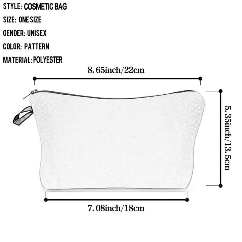 Heat Transfer Cosmetic Bags So - огляд і ціна Pillow Cover Sublimation