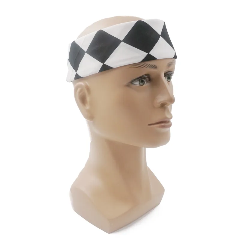 Bandana Checkered Flag Auto Ra - огляд і ціна Bandana Blank White