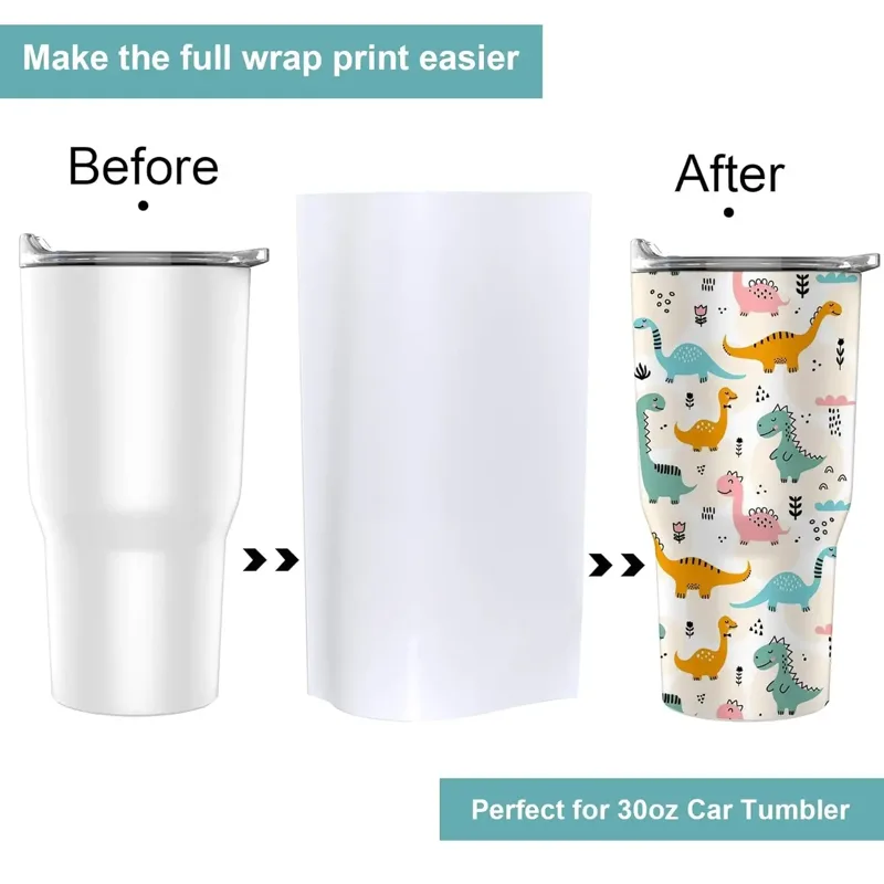 50pcs/100pcs White Sublimation - огляд і ціна Sublimation Mug White