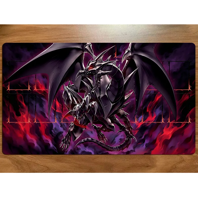 Yu-Gi-Oh Playmat Red-Eyes Blac - огляд і ціна Door Mat Blank