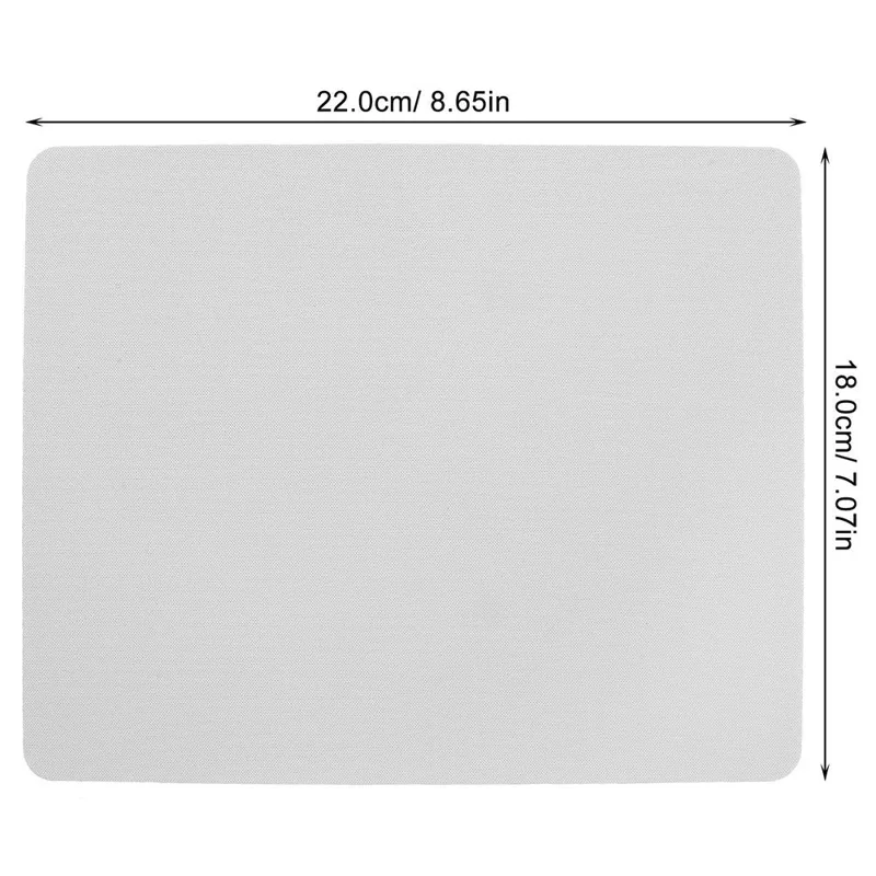 10Pcs Large Rubber Bottom Clot - огляд і ціна Mouse Pad Blank Sublimation
