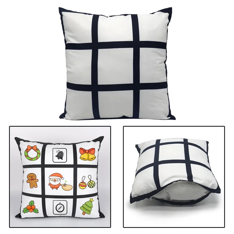 10pcs/lot Sublimation Blanks P - огляд і ціна Pillow Cover Sublimation