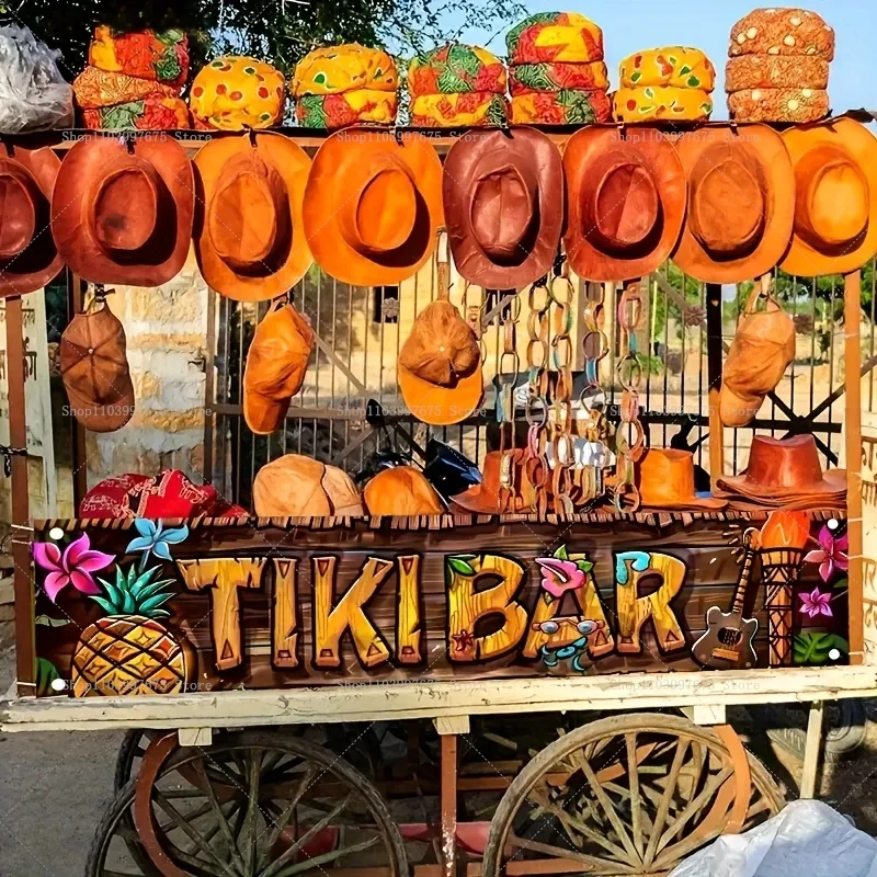 Tiki Bar Banner Tropical Hawai - огляд і ціна Yard Sign Blank