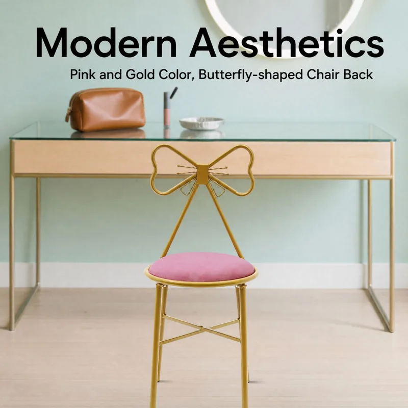 Pink Butterfly Backrest Vanity - огляд і ціна Metal Photo Panel