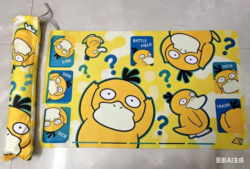 Anime Pokemon Psyduck Figure P - огляд і ціна Door Mat Blank