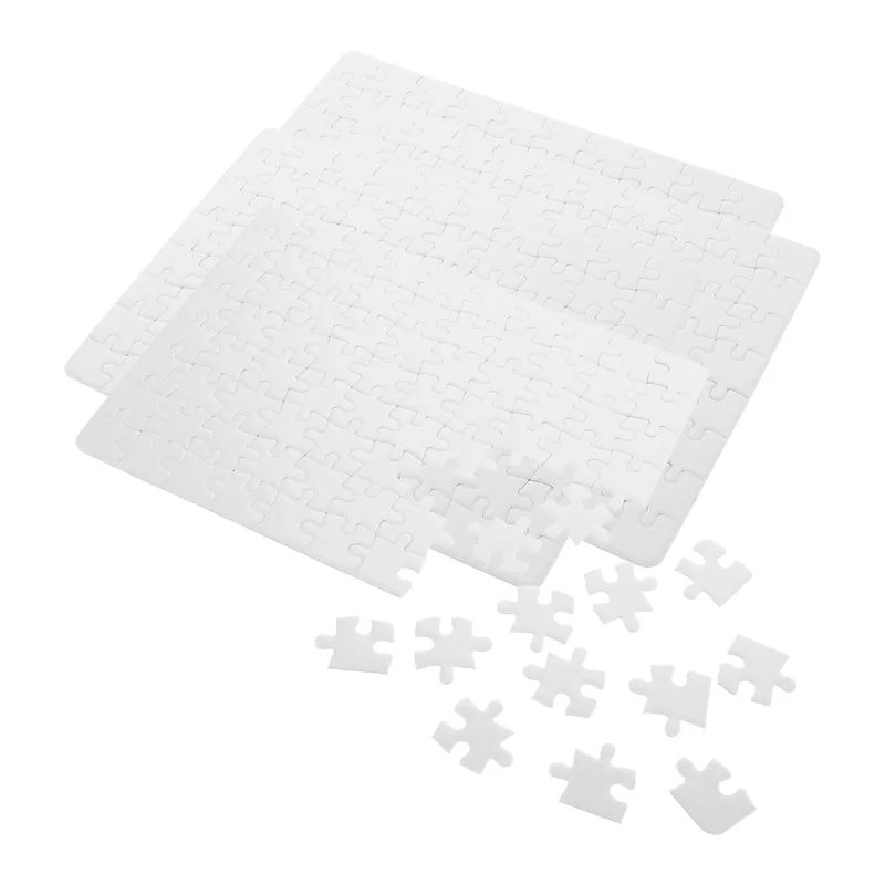 4Sheets Blank Puzzle Pieces Cr - огляд і ціна Puzzle Blank White