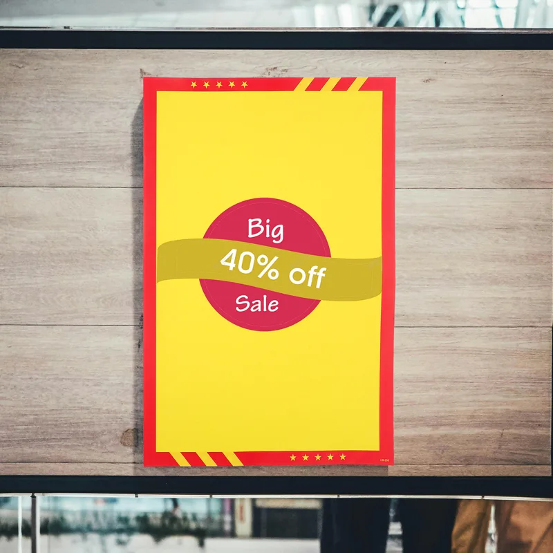 20Pcs Pop Advertising Paper Si - огляд і ціна Yard Sign Blank