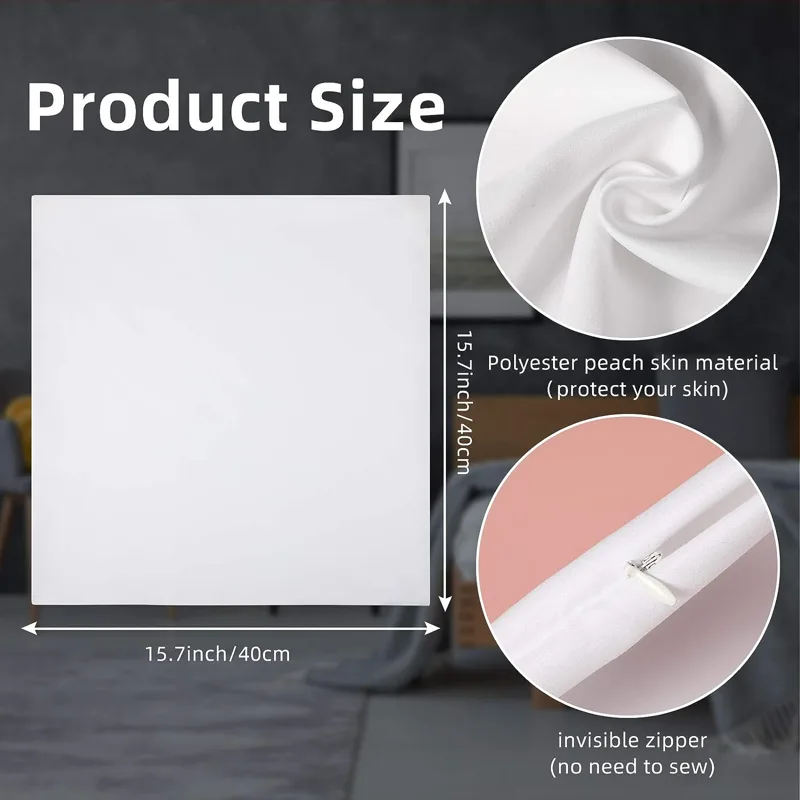 4Pcs Sublimation Blanks Throw  - огляд і ціна Pillow Cover Sublimation