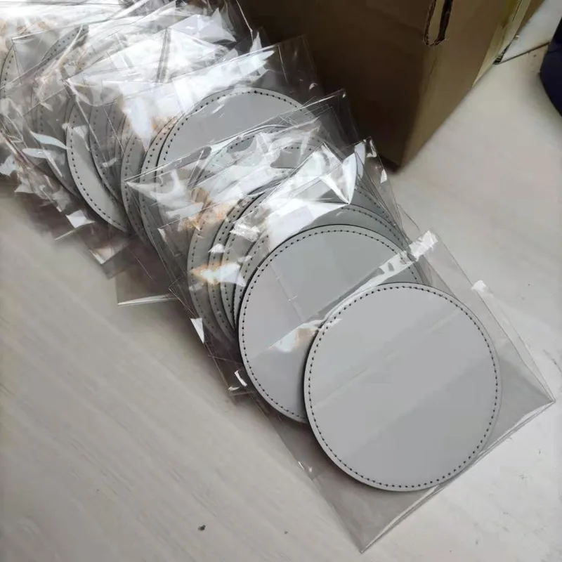 50pcs/lot 10*10cm New Blank Su - огляд і ціна Coaster Sublimation Blank