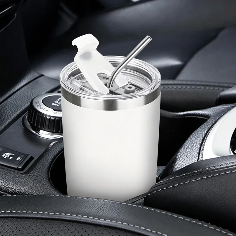 20oz Tumbler Mug with Lid and  - огляд і ціна Tumbler 20Oz White