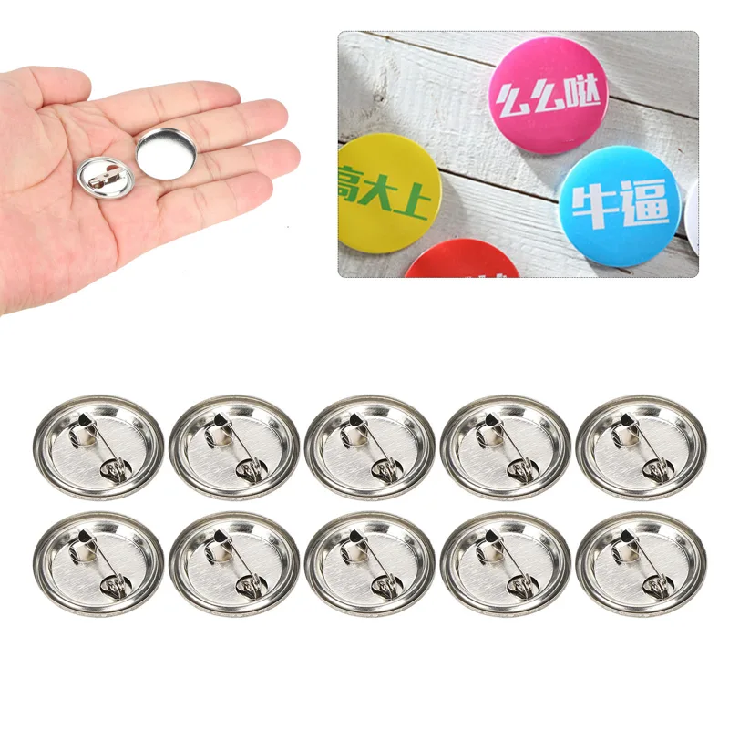Blank Pin Button Round Safety  - огляд і ціна Button Badge Blank
