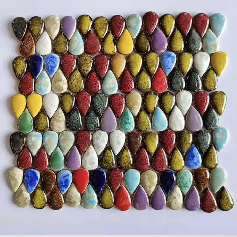 100g Oval Ceramic Mosaic Tiles - огляд і ціна Ceramic Tile Blank