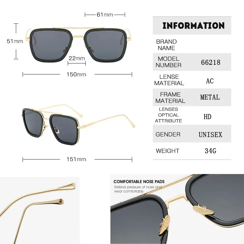 Steam Punk Tony Stark Sunglass - огляд і ціна Metal Photo Panel