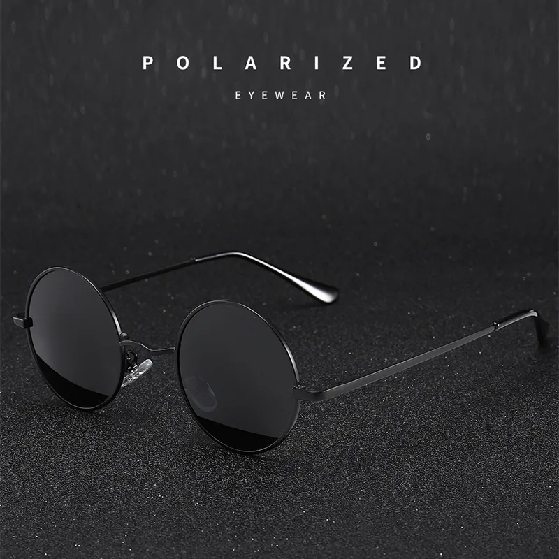 Retro Vintage Round Sunglasses - огляд і ціна Metal Photo Panel