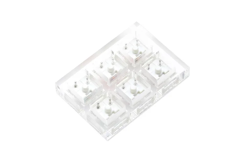Outemu Acrylic Switch Tester O - огляд і ціна Laptop Sleeve Blank